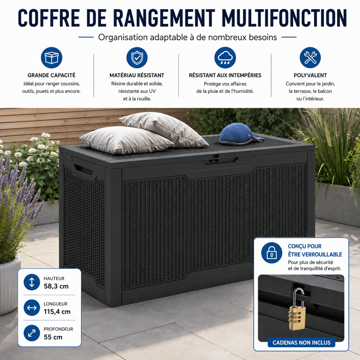 Coffre de rangement